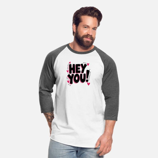 “hey you”fashionable personality sticker