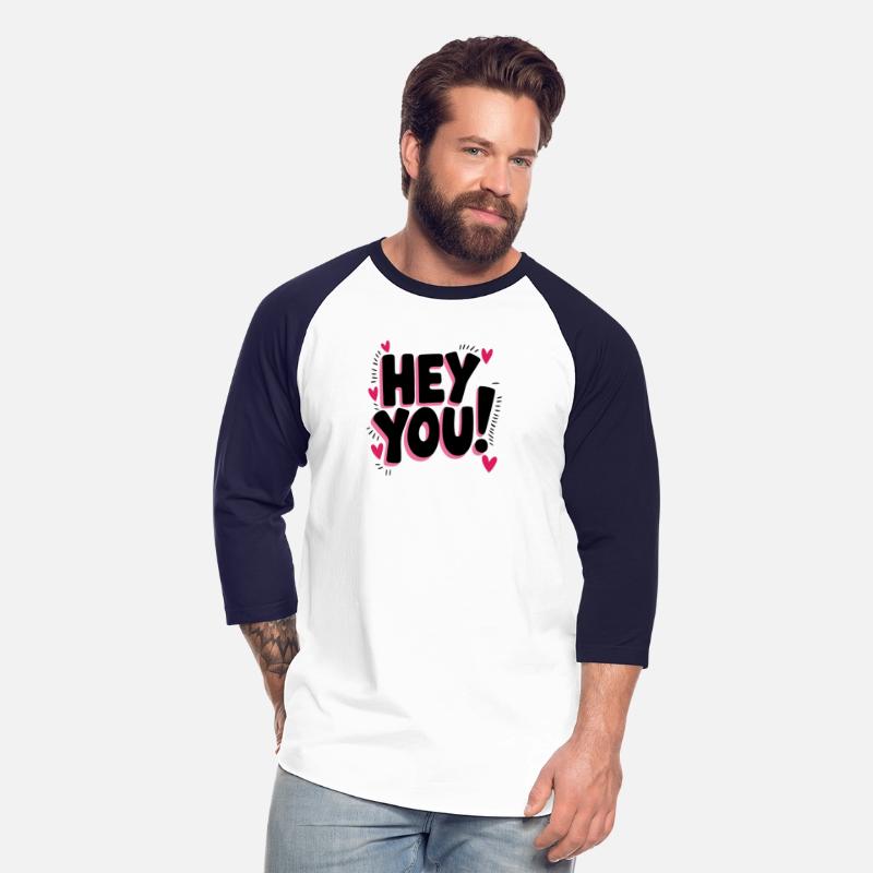 “hey you”fashionable personality sticker