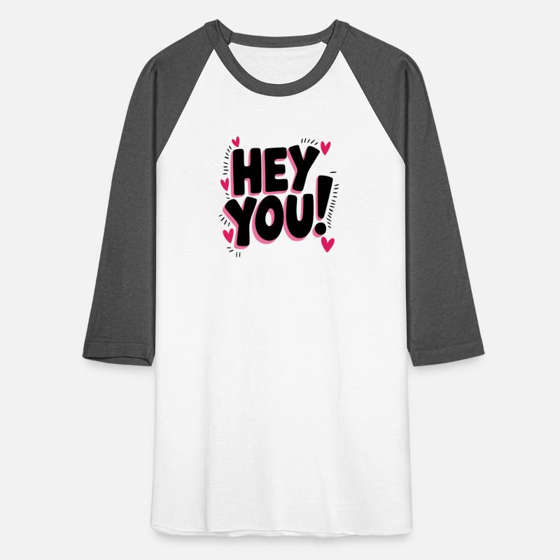 “hey you”fashionable personality sticker