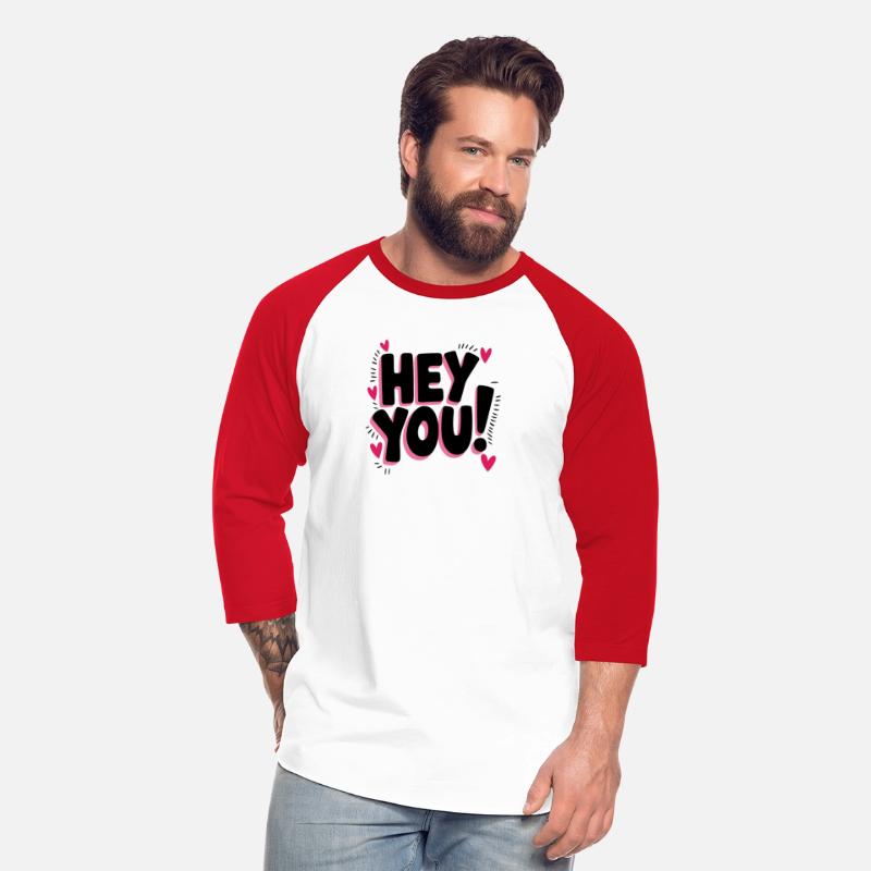 “hey you”fashionable personality sticker