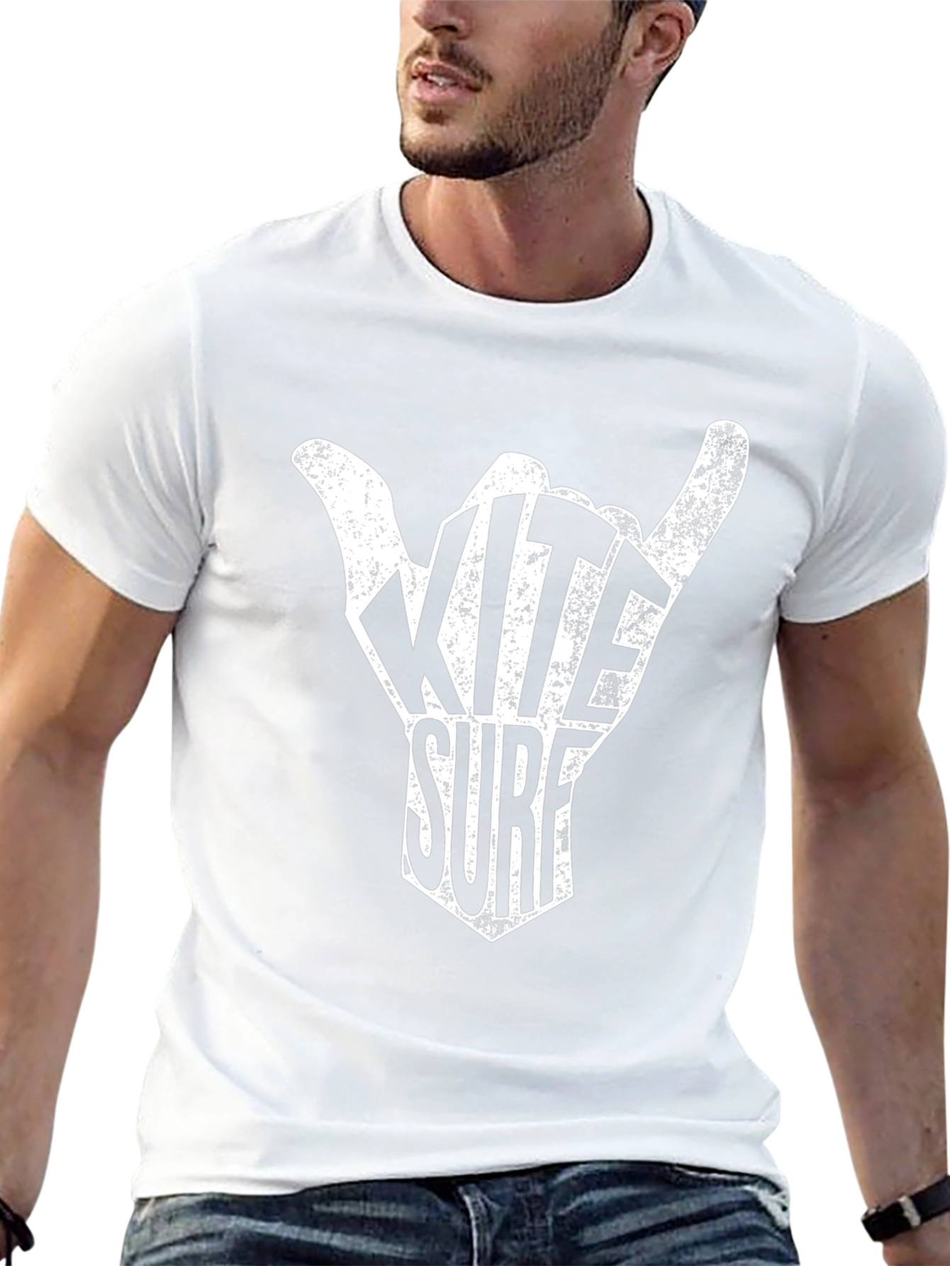 Kite Surf Graphic T-Shirt - Hang Loose Style