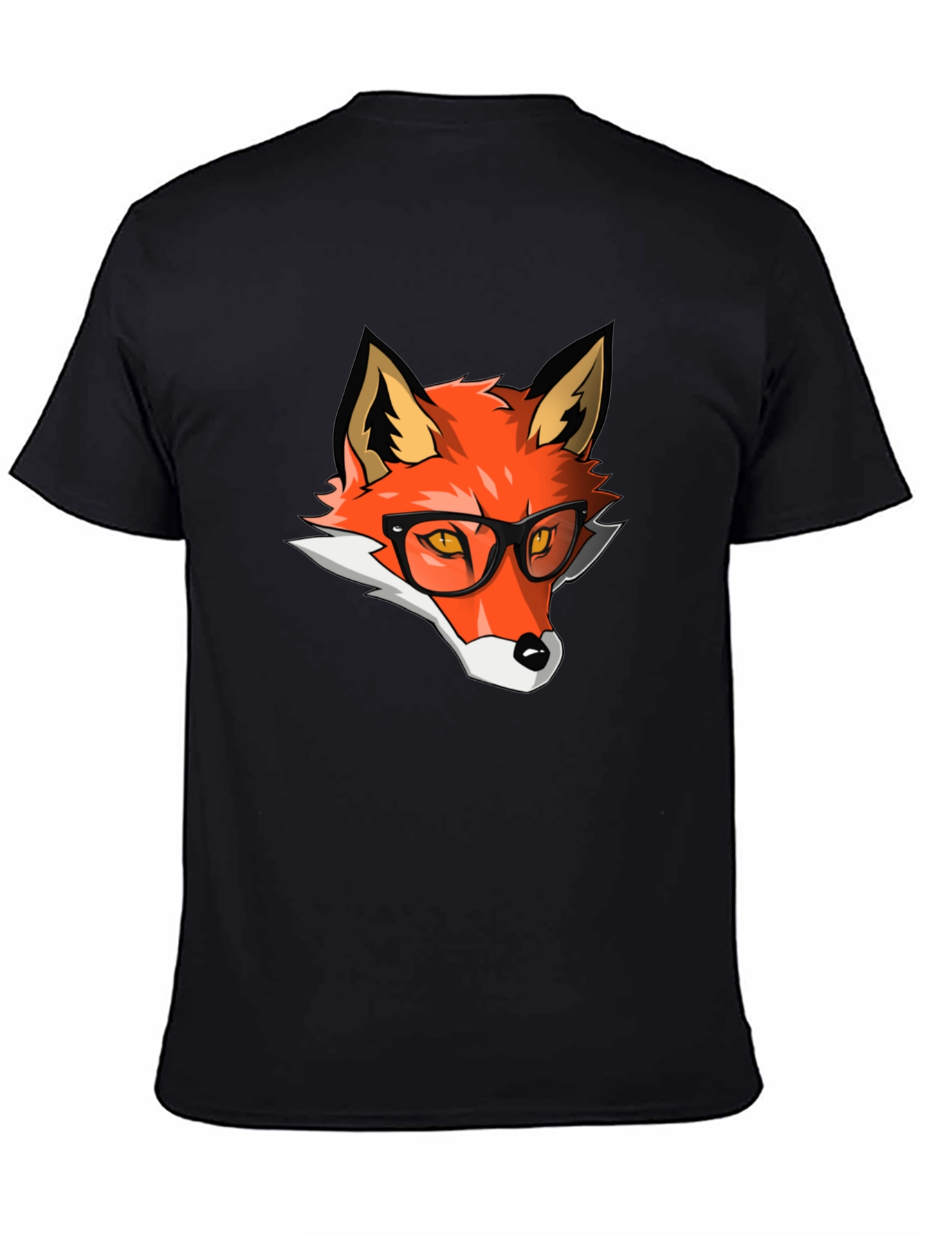 Hipster Fox Graphic Tee - Cool & Stylish