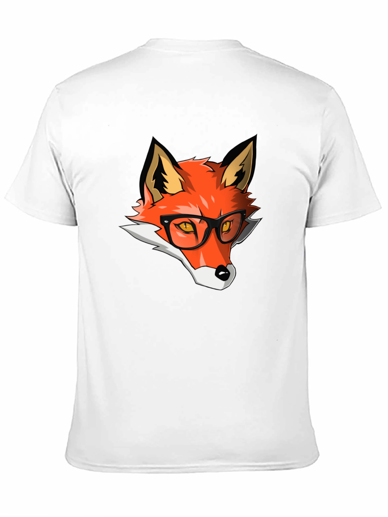 Hipster Fox Graphic Tee - Cool & Stylish
