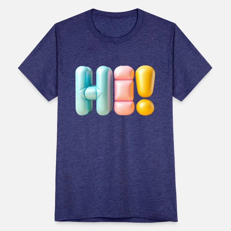 Hi! - Balloon Letters