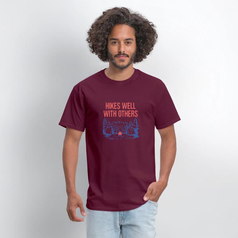 Hikes Well With Others Hiking Friends Hiker Buddy
