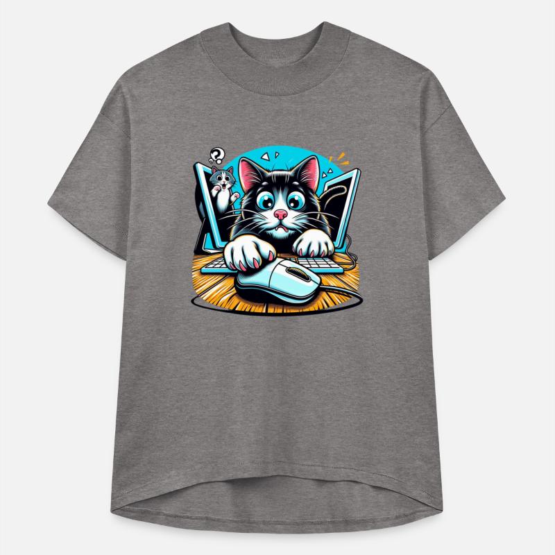 Hilarious Cat Chasing Digital Cursor Design