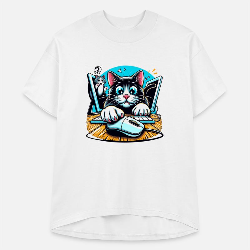Hilarious Cat Chasing Digital Cursor Design