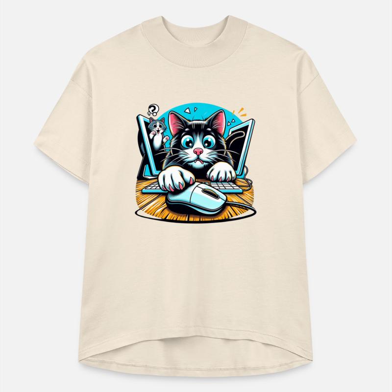 Hilarious Cat Chasing Digital Cursor Design