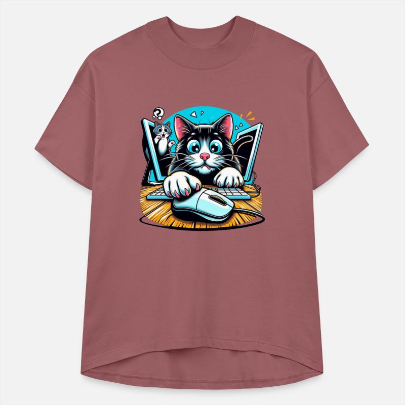Hilarious Cat Chasing Digital Cursor Design