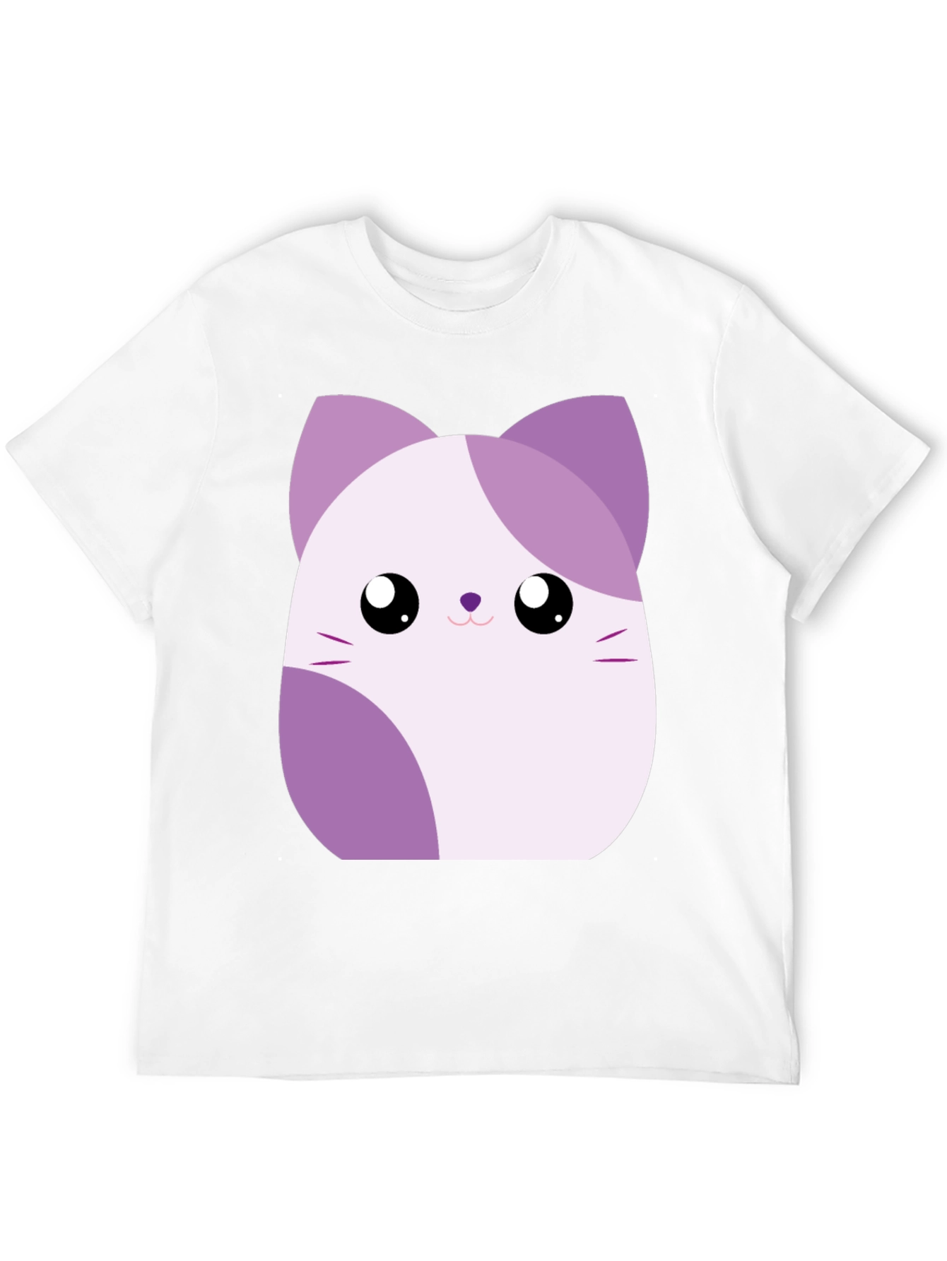 Cute Cat Squish T-Shirt - Kawaii Style