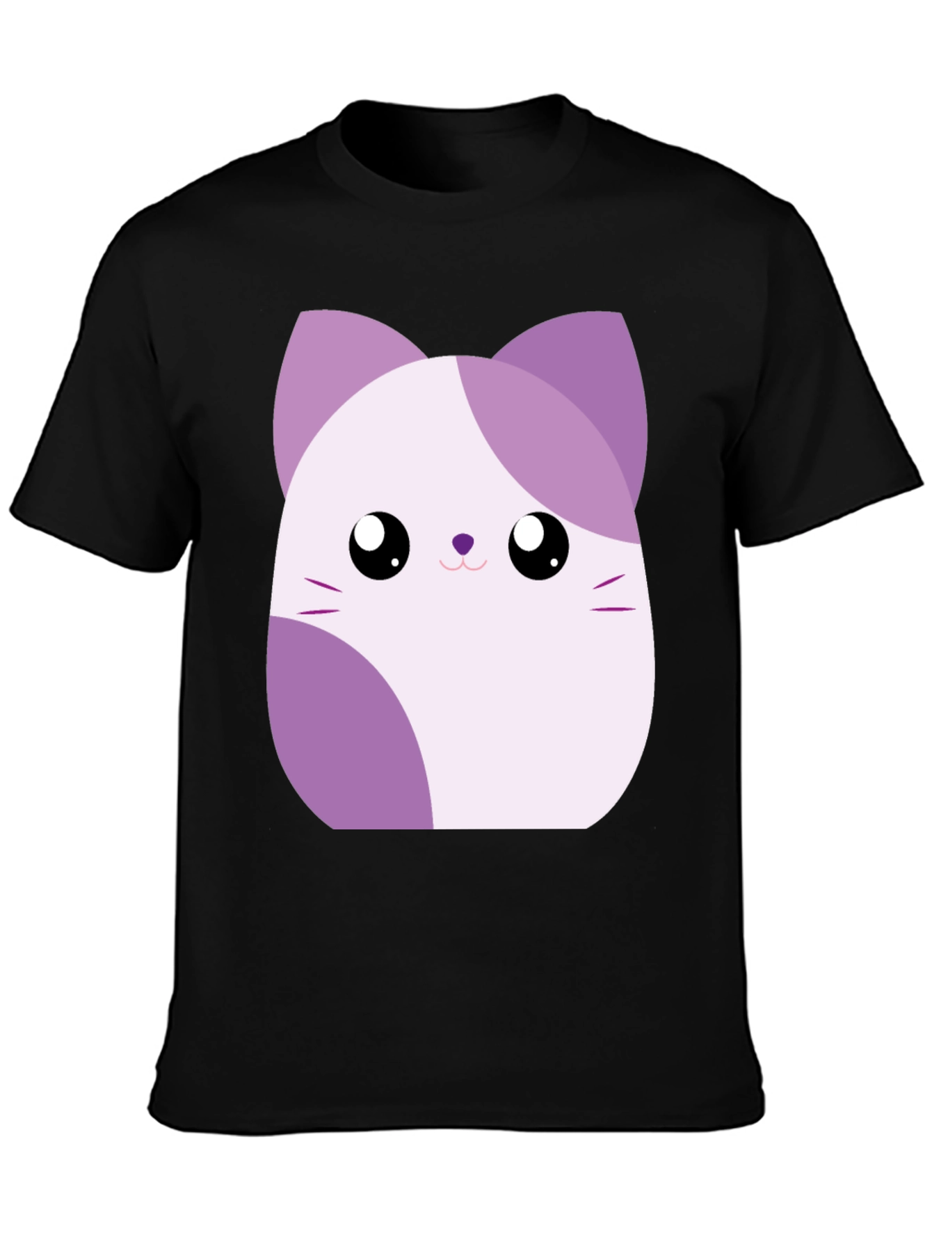 Cute Cat Squish T-Shirt - Kawaii Style