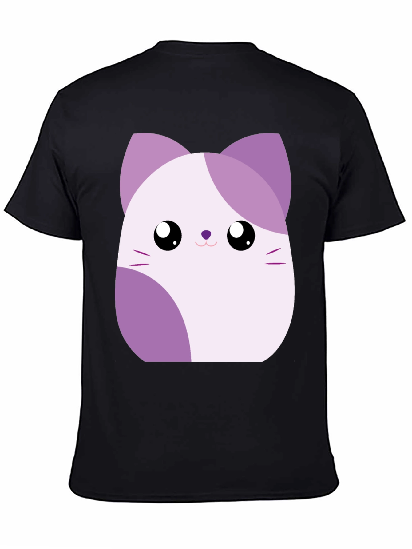 Cute Cat Squish T-Shirt - Kawaii Style