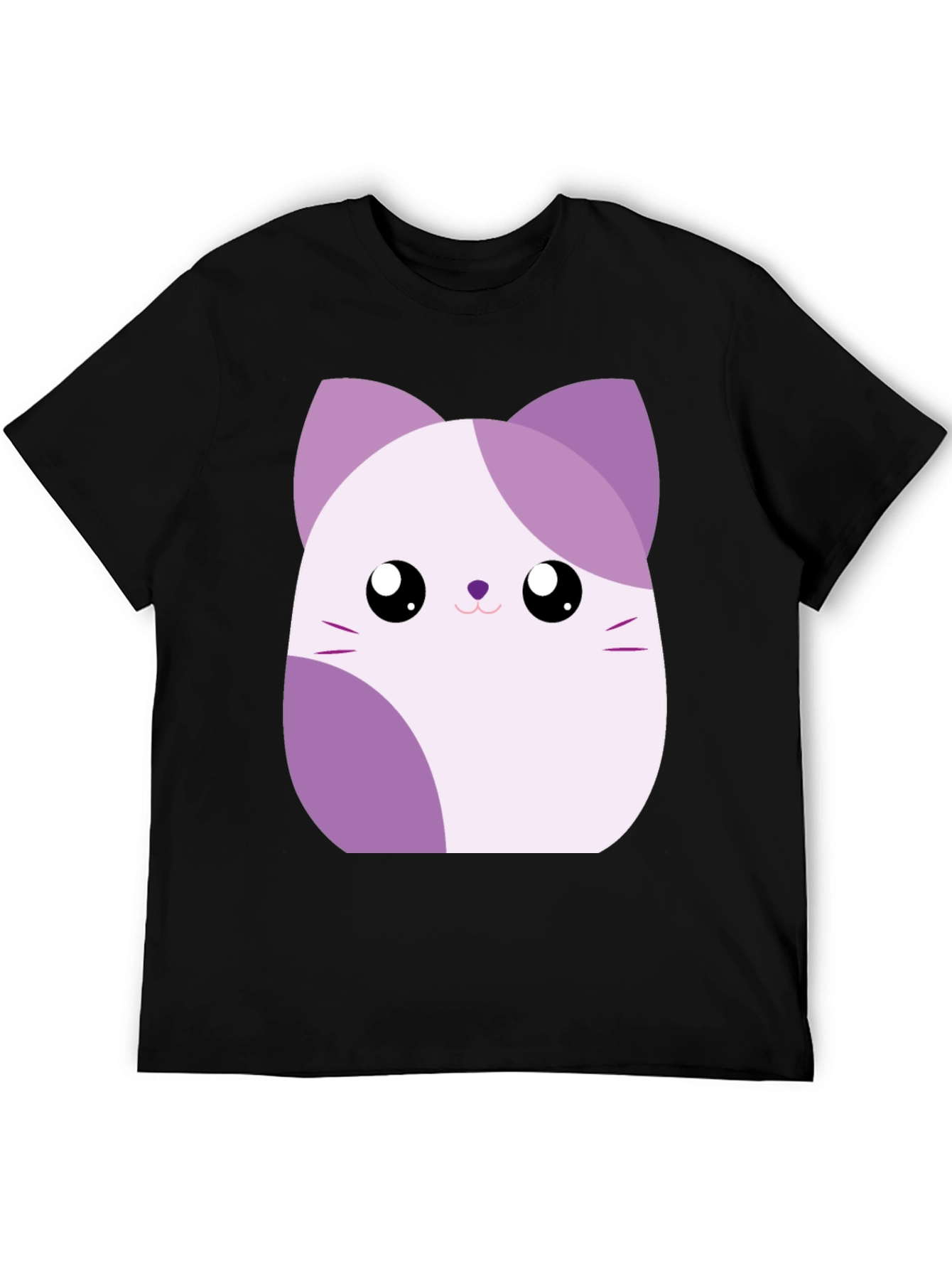 Cute Cat Squish T-Shirt - Kawaii Style