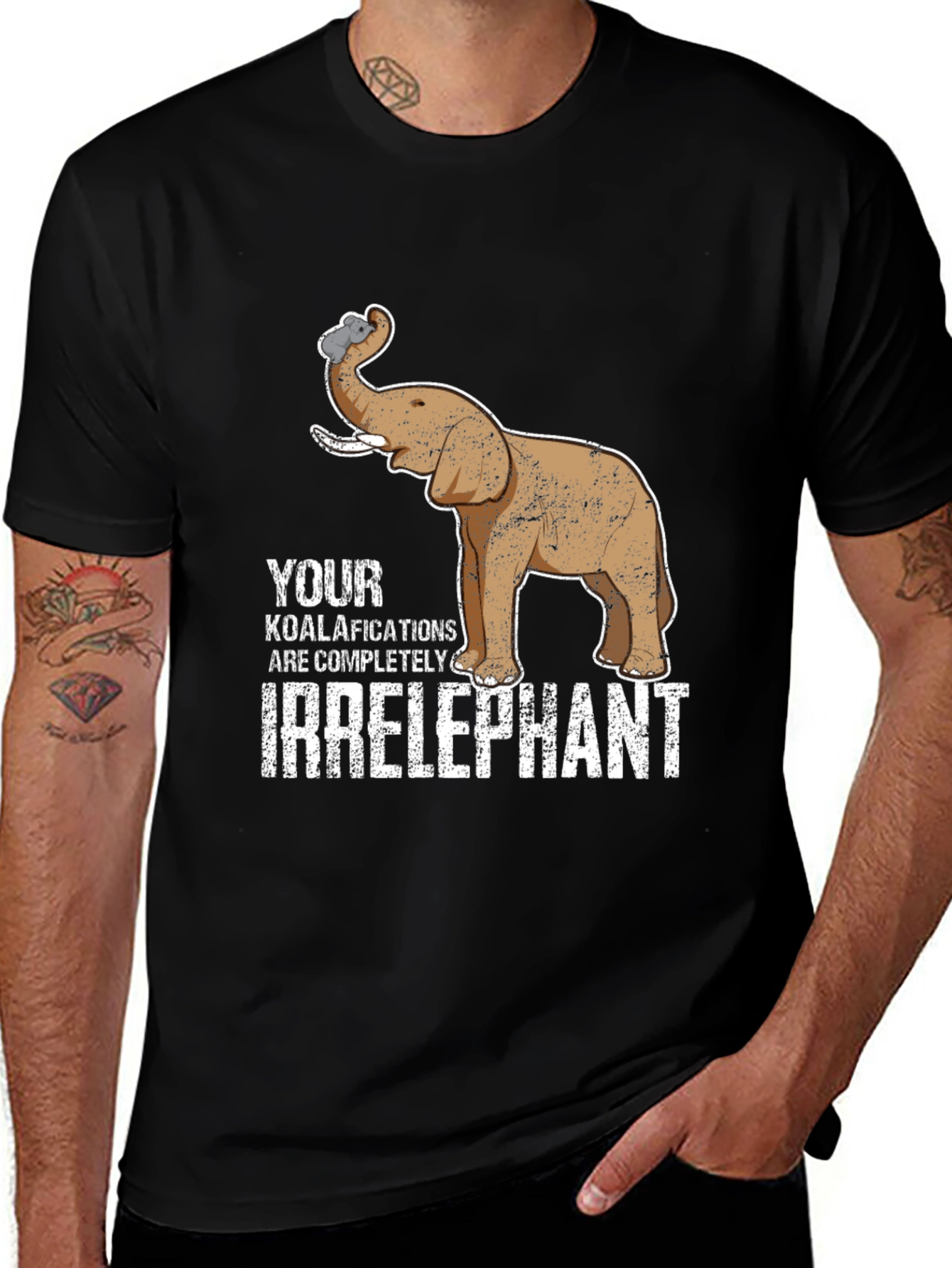 Irrelephant Graphic T-Shirt