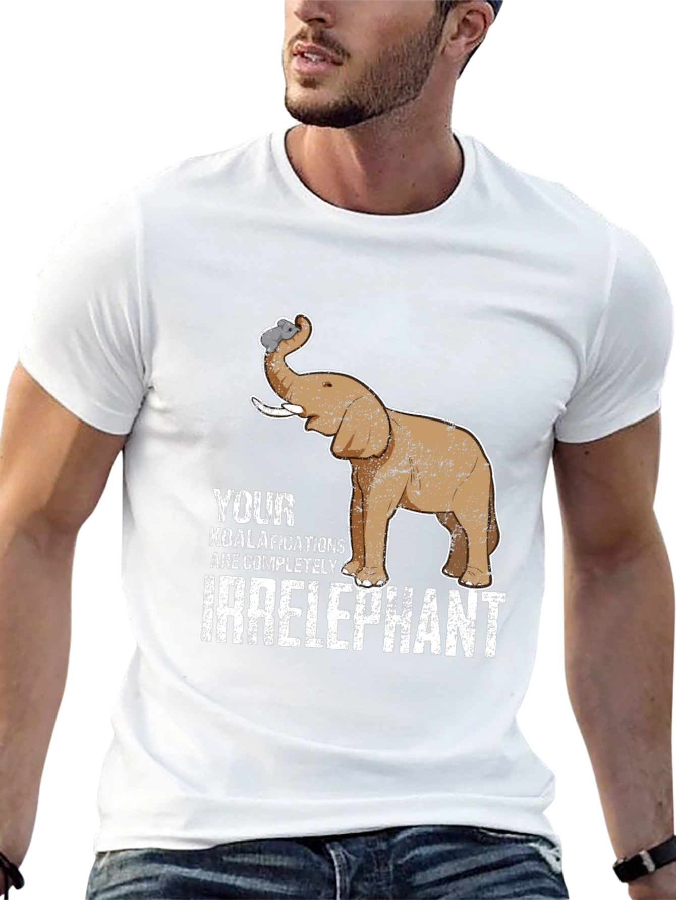 Irrelephant Graphic T-Shirt
