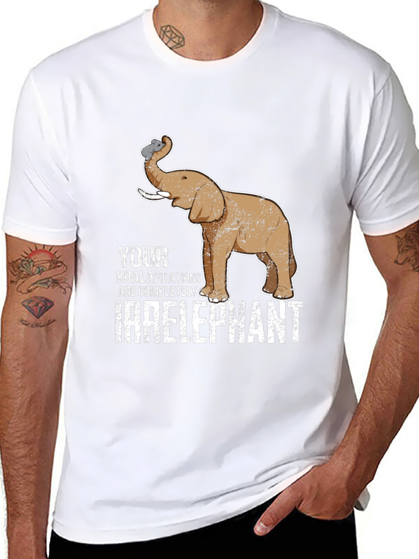 Irrelephant Graphic T-Shirt
