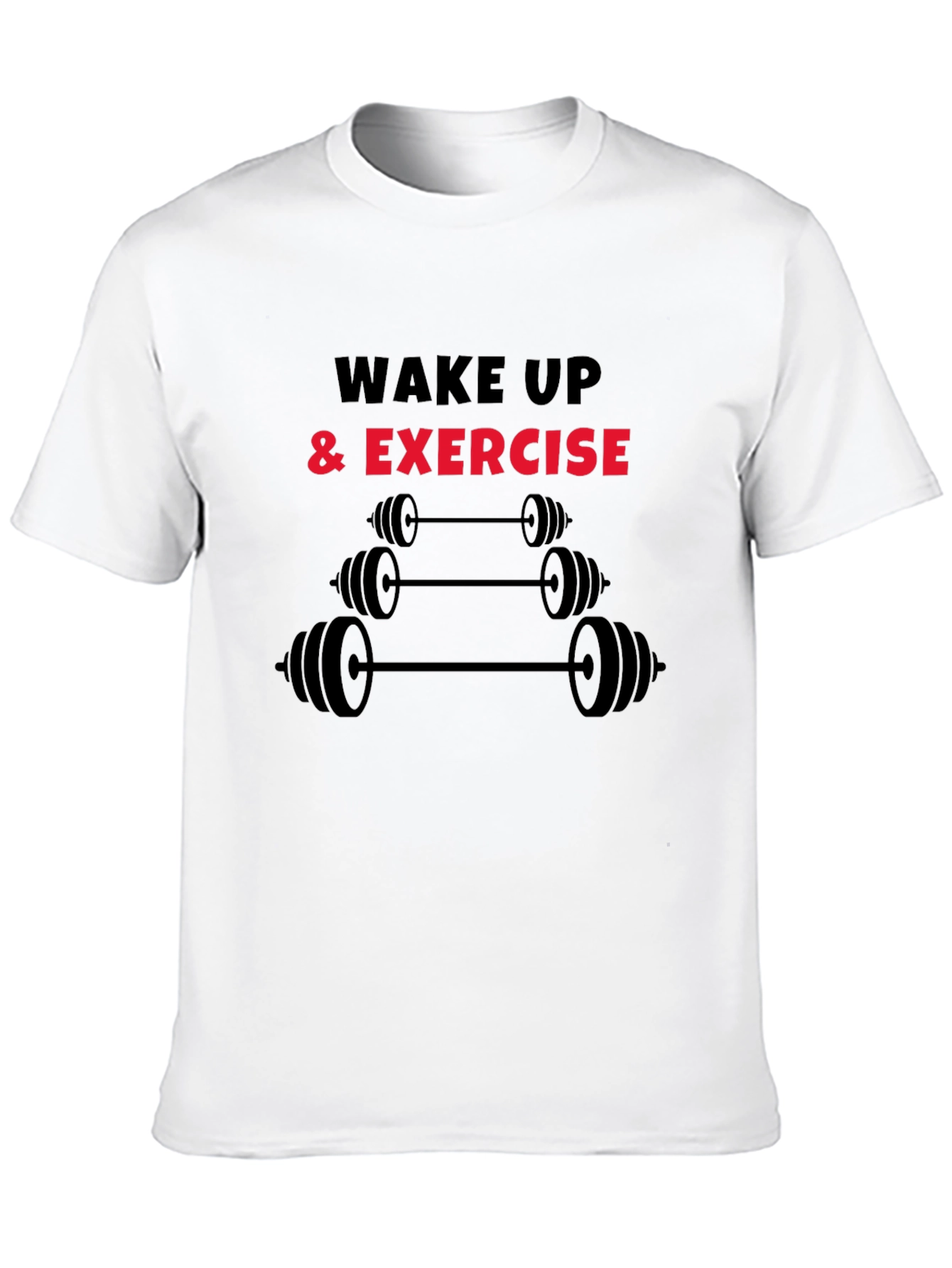 Wake Up & Exercise Graphic T-Shirt