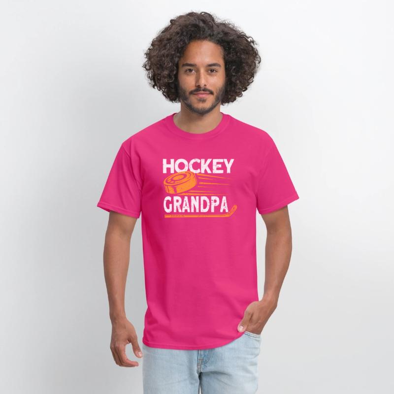 Hockey Grandpa Hockey Player Ice