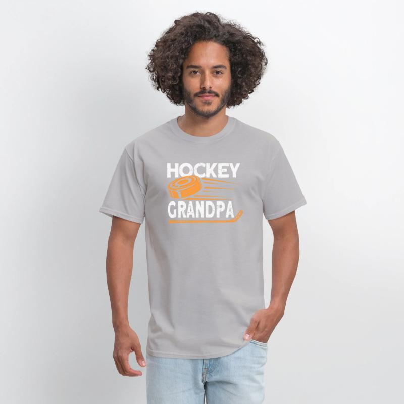 Hockey Grandpa Hockey Player Ice