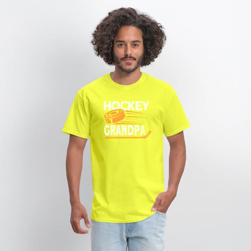 Hockey Grandpa Hockey Player Ice