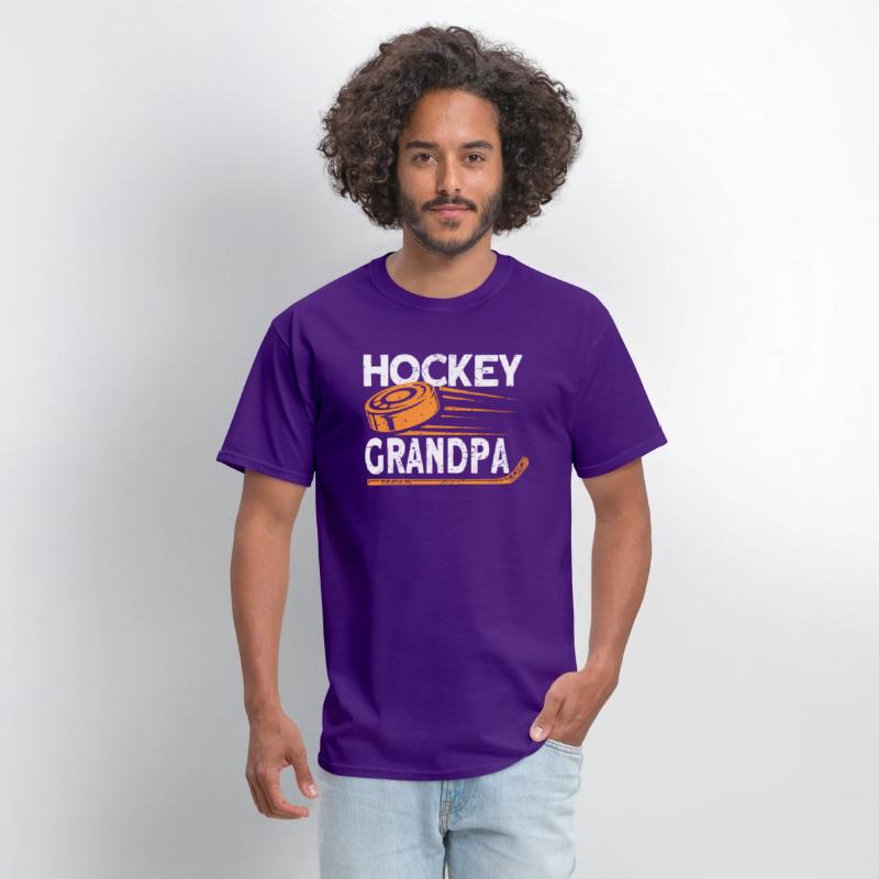 Hockey Grandpa Hockey Player Ice