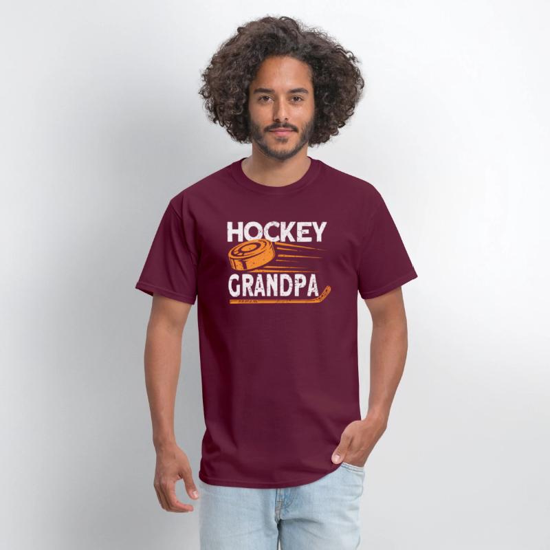 Hockey Grandpa Hockey Player Ice