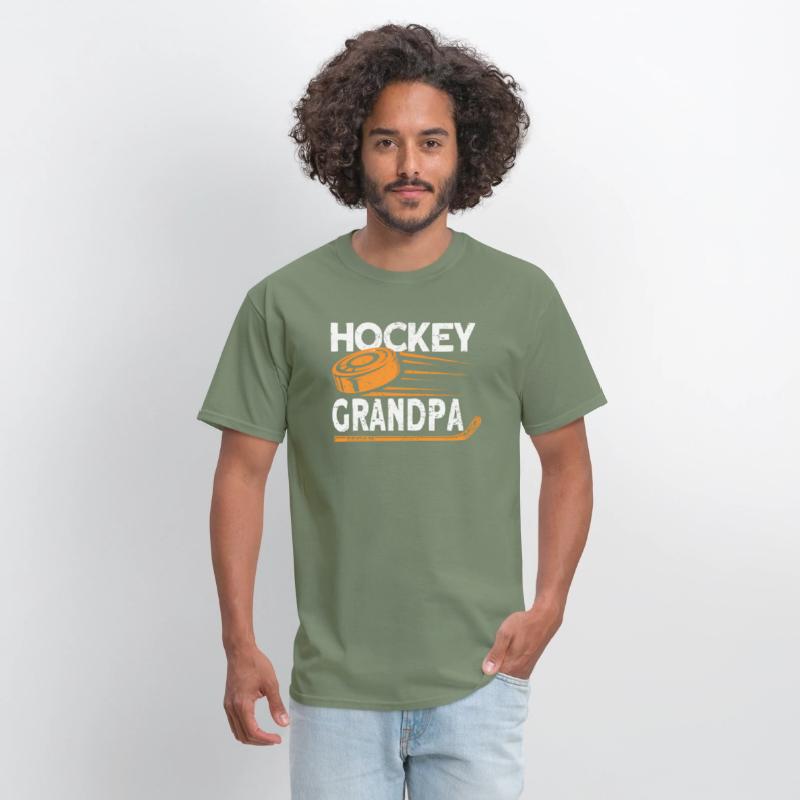 Hockey Grandpa Hockey Player Ice