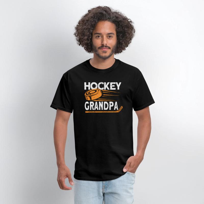 Hockey Grandpa Hockey Player Ice