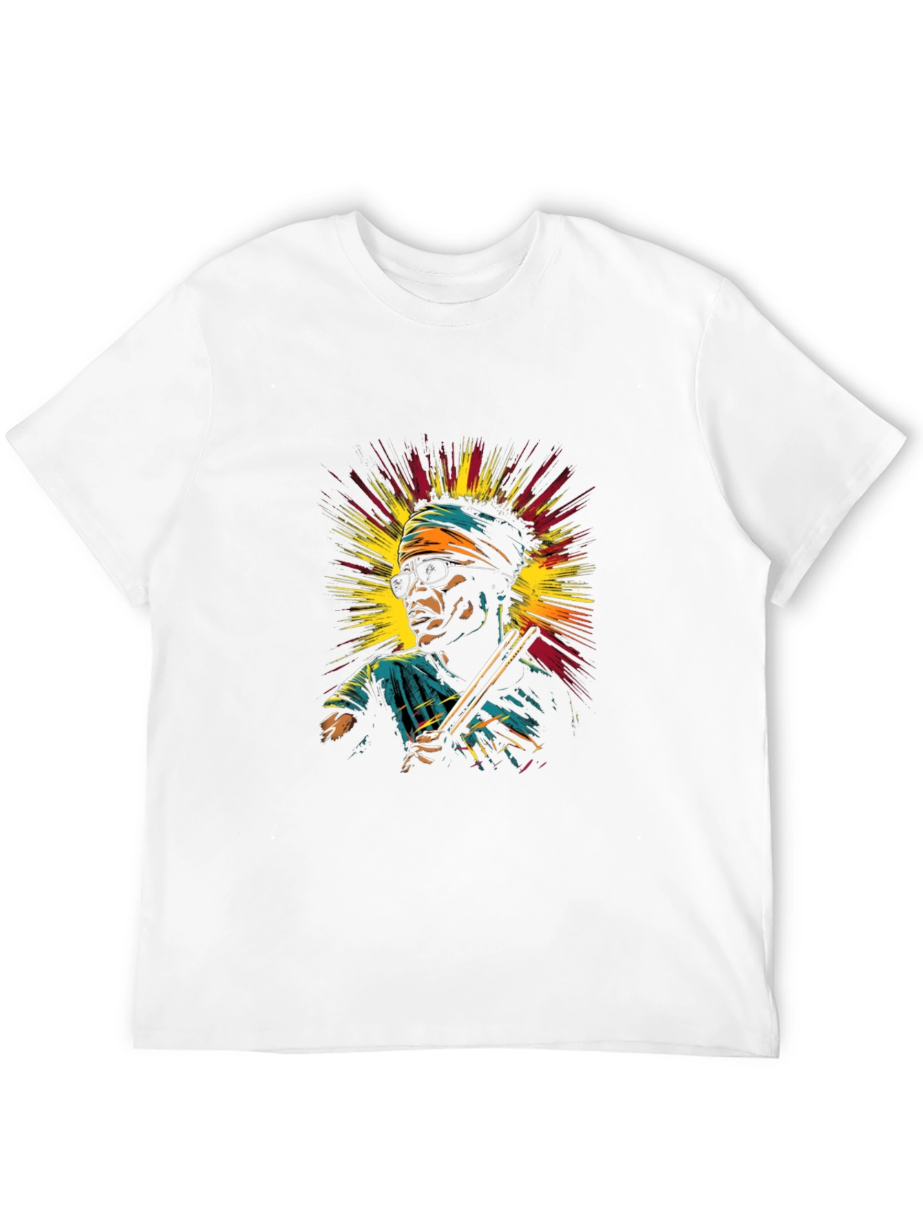 Cool Drummer Graphic Black Tee