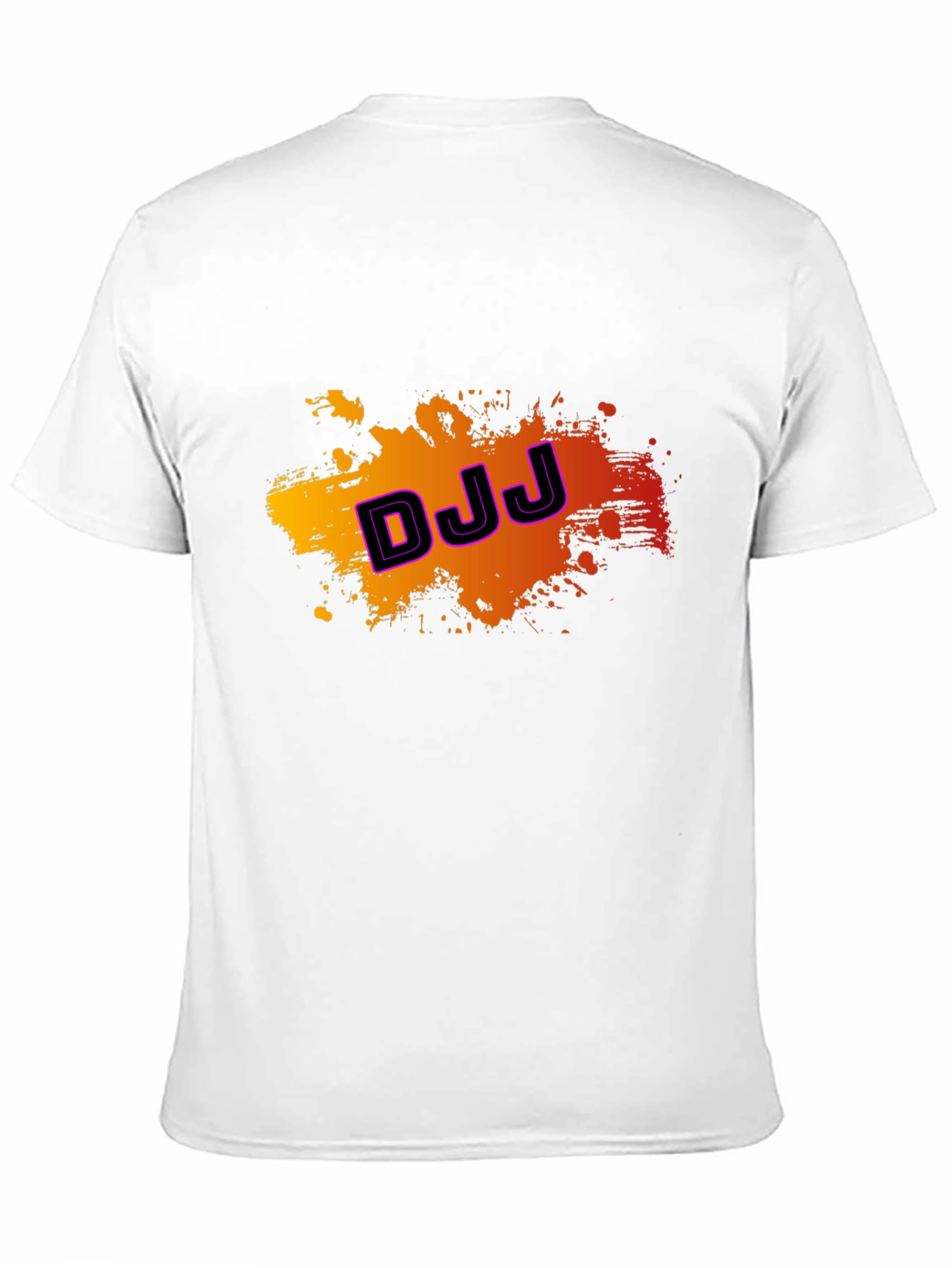 DJJ Graphic Print Black Tee