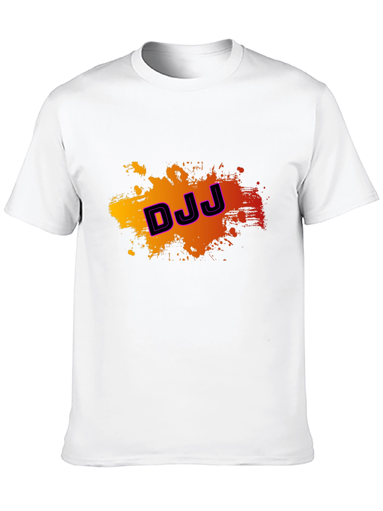 DJJ Graphic Print Black Tee
