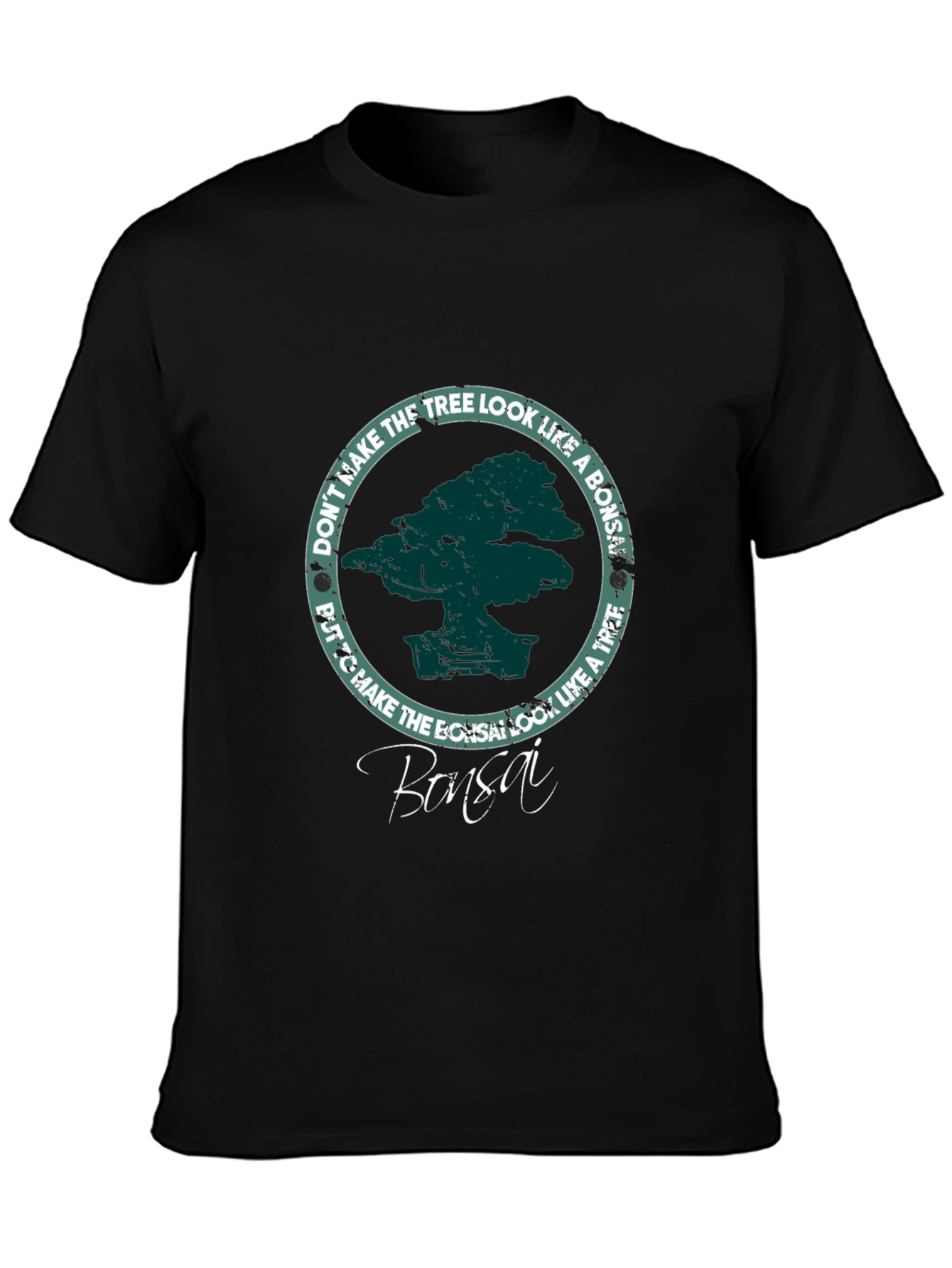 Bonsai Tree Graphic T-Shirt
