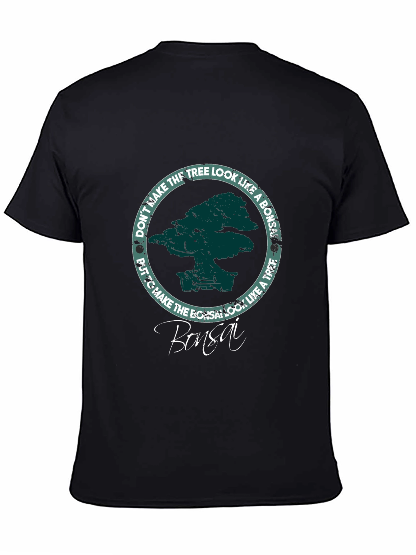 Bonsai Tree Graphic T-Shirt