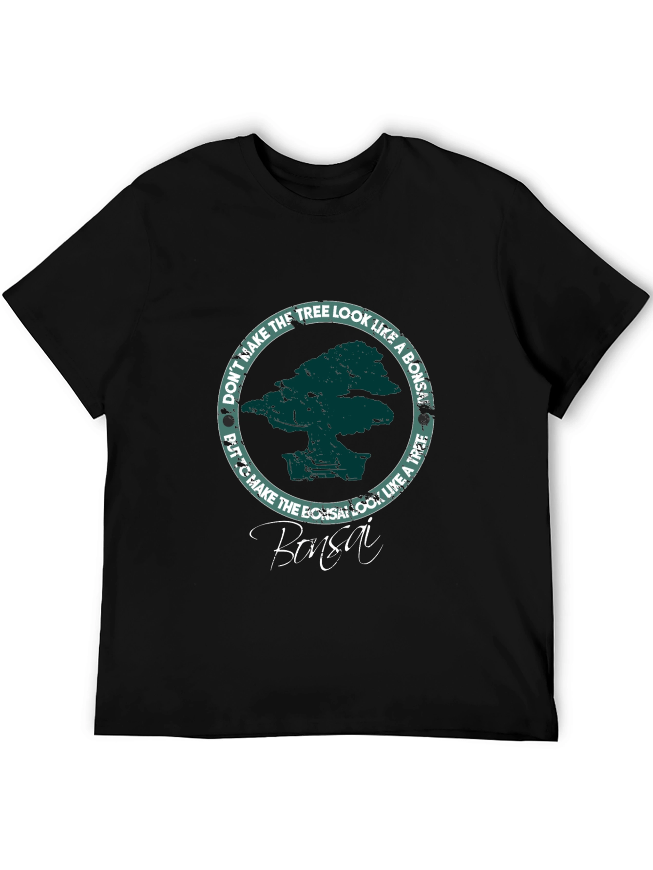 Bonsai Tree Graphic T-Shirt