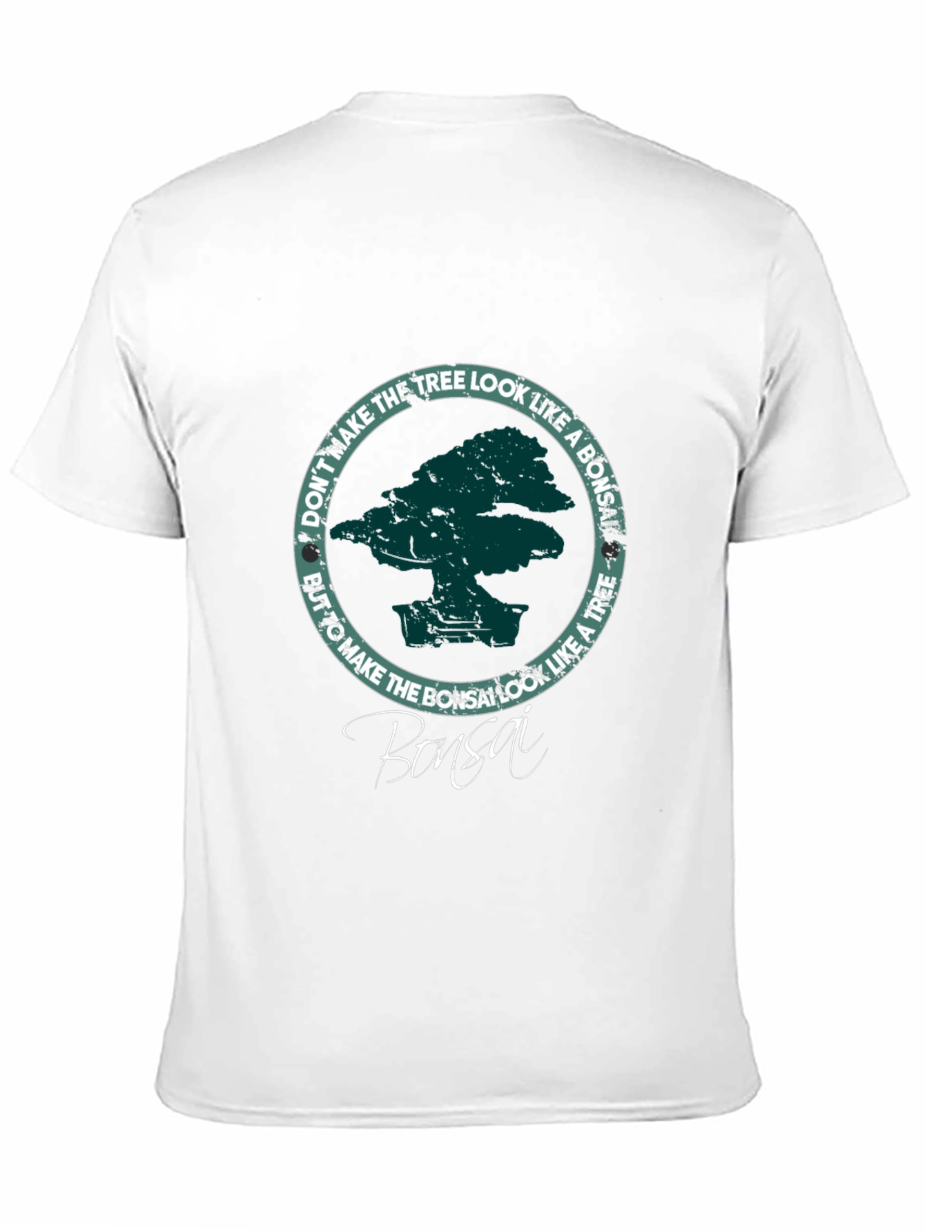 Bonsai Tree Graphic T-Shirt