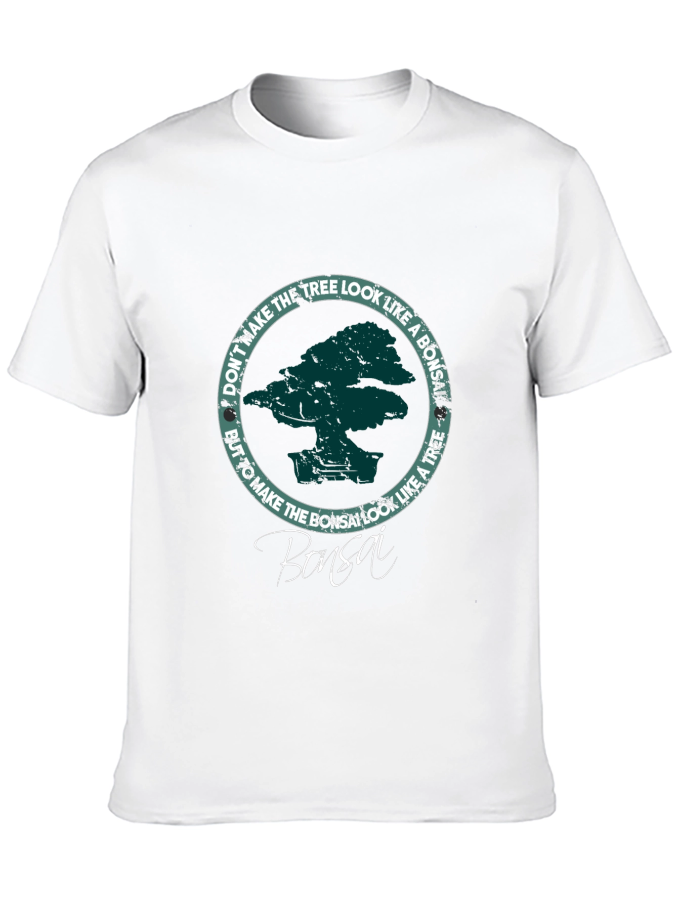 Bonsai Tree Graphic T-Shirt