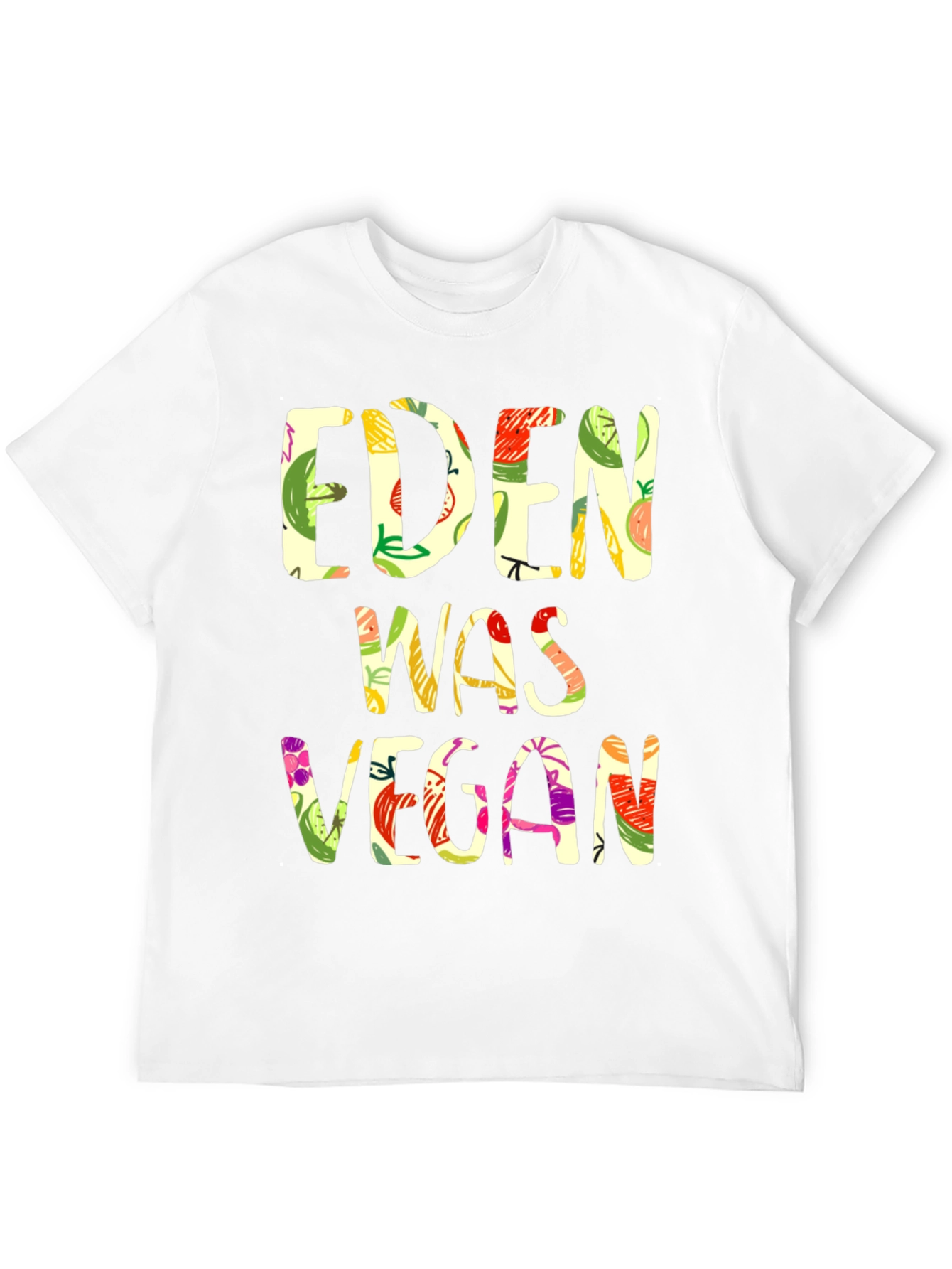 Eden Was Vegan T-Shirt - Vegan Lifestyle Apparel