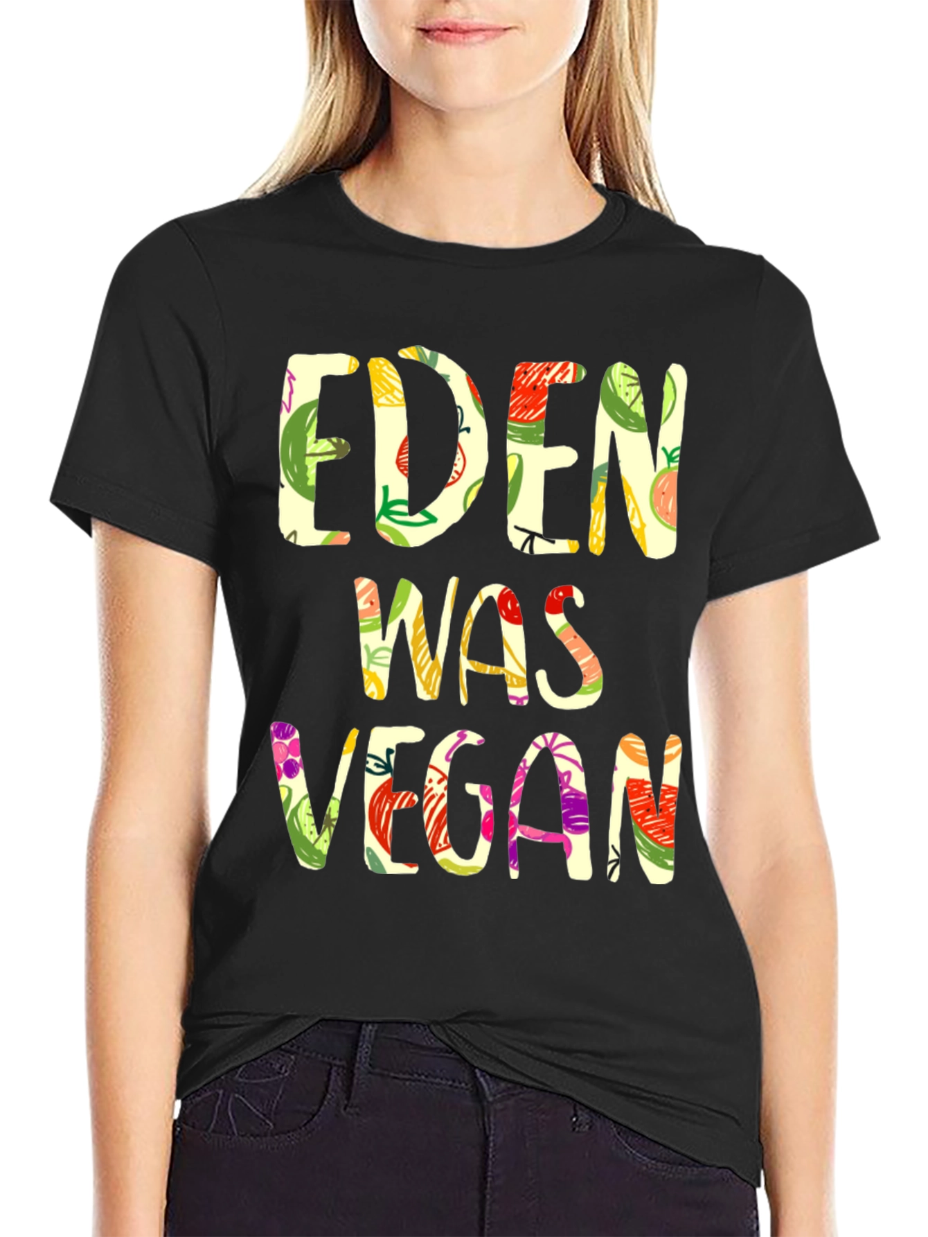Eden Was Vegan T-Shirt - Vegan Lifestyle Apparel