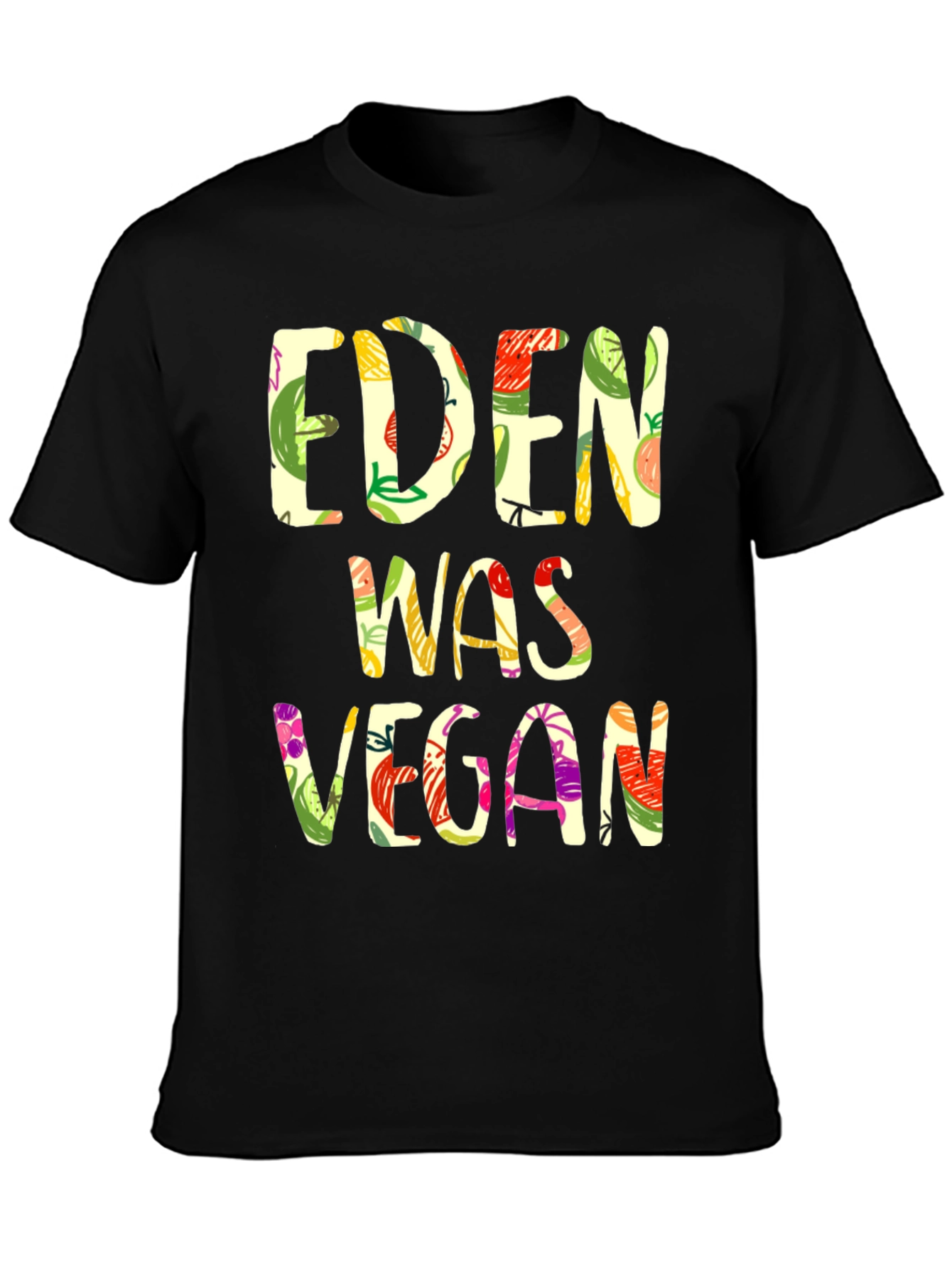 Eden Was Vegan T-Shirt - Vegan Lifestyle Apparel