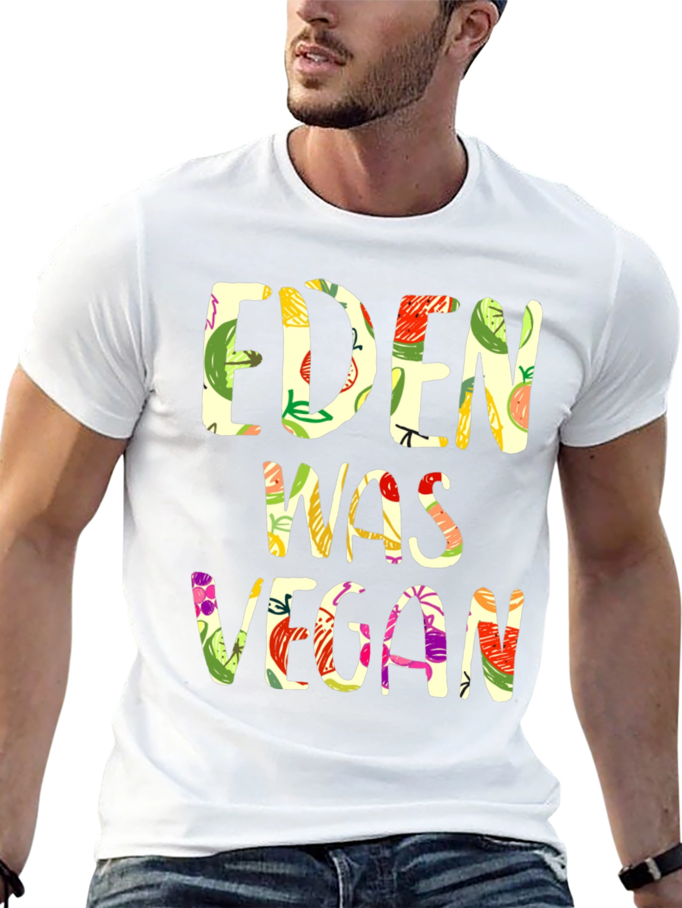 Eden Was Vegan T-Shirt - Vegan Lifestyle Apparel