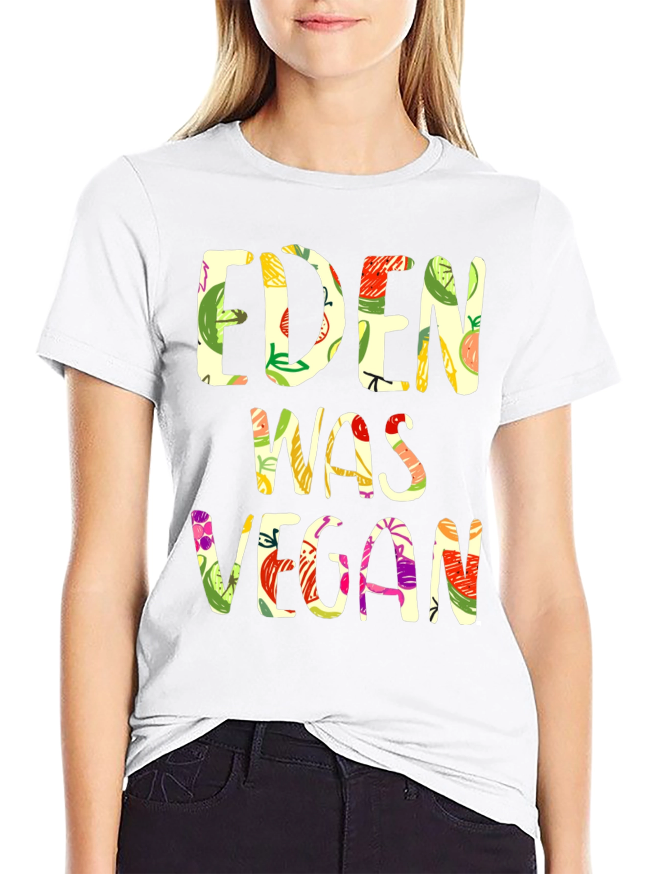 Eden Was Vegan T-Shirt - Vegan Lifestyle Apparel