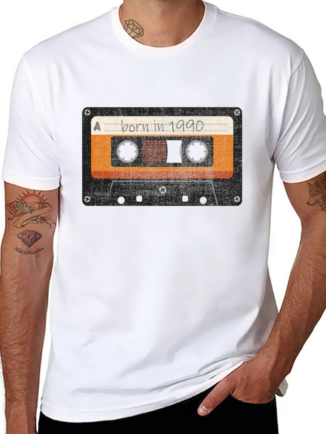 Born in 1990 Cassette Tape T-Shirt