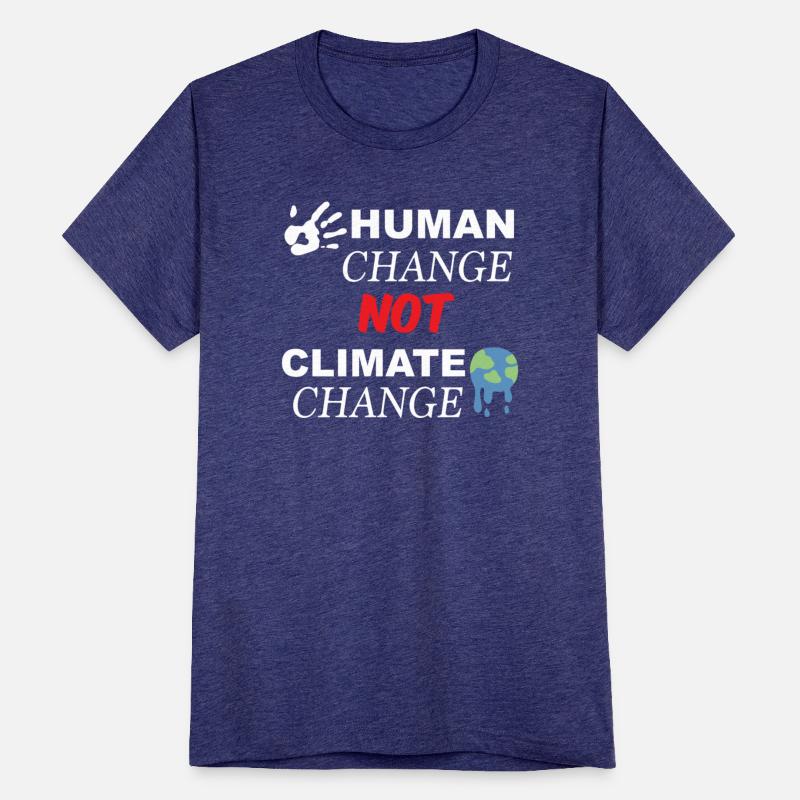 Human Change Not Climate Change Save Earth