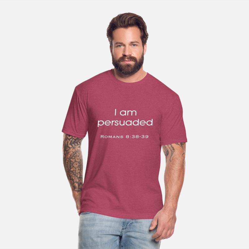 I am persuaded (white letters)