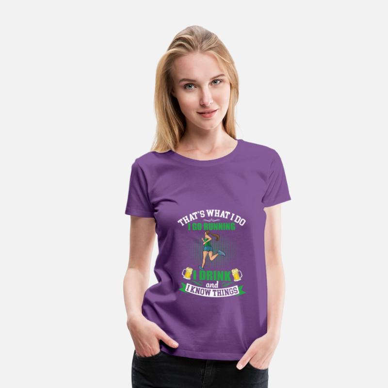 I Go Running Funny Beer