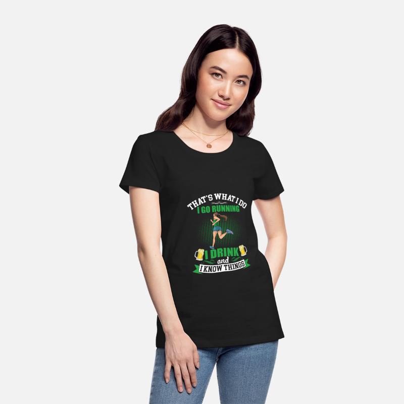 I Go Running Funny Beer
