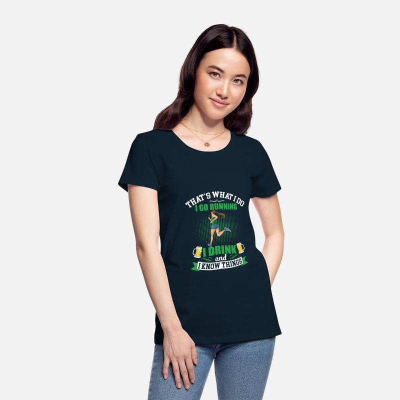 I Go Running Funny Beer