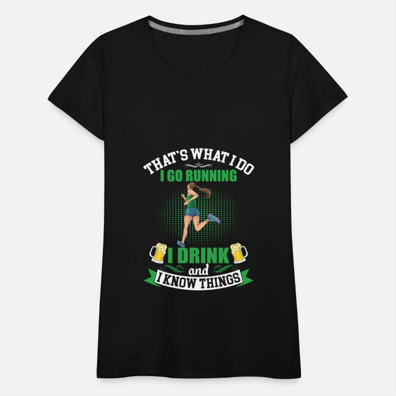 I Go Running Funny Beer