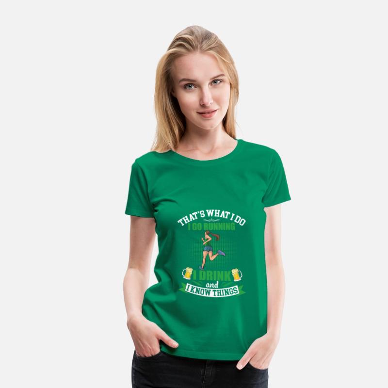 I Go Running Funny Beer
