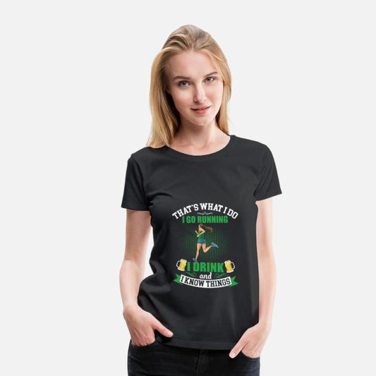 I Go Running Funny Beer